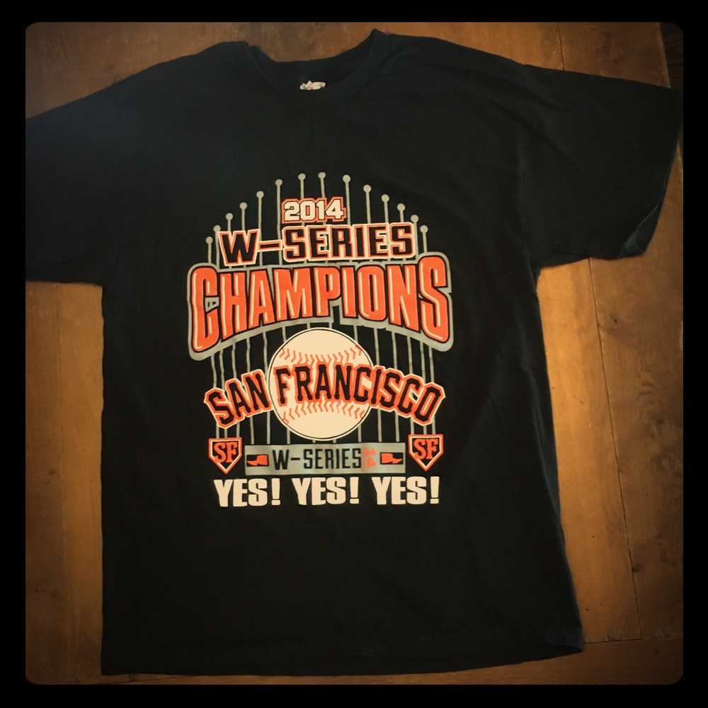 San Francisco Giants World Series t shirt MLB